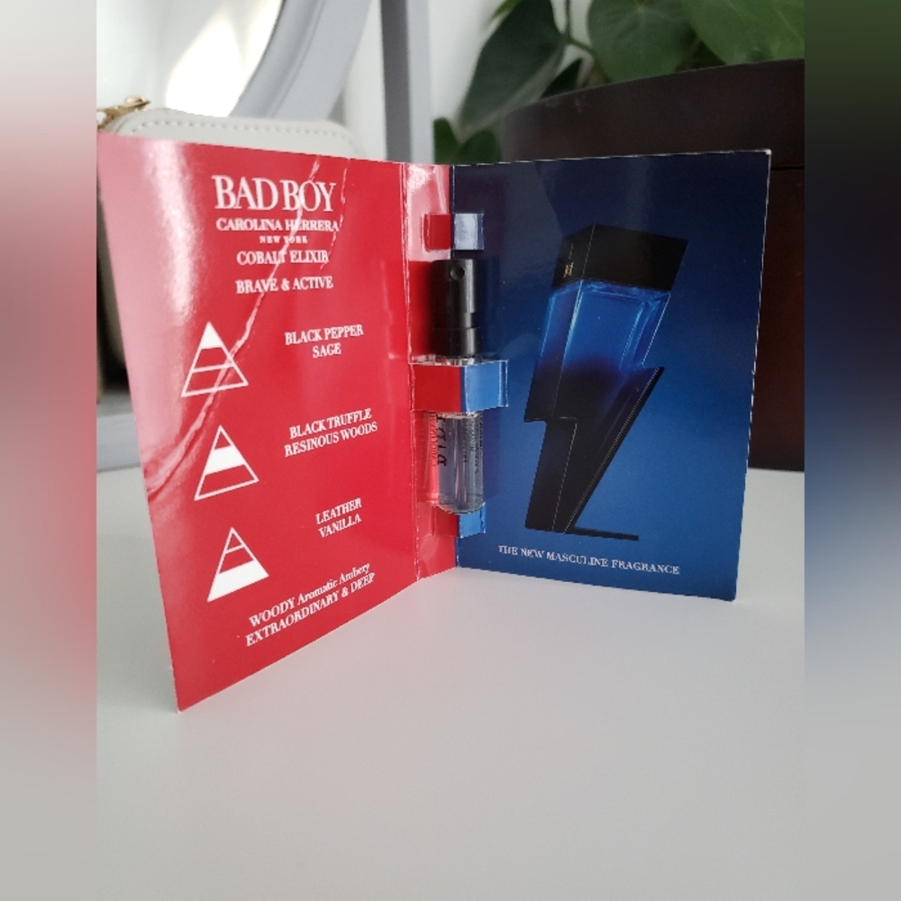 3/$15 Men's Sample Bad Boy Cobalt Carolina Herrera